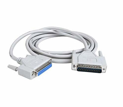 Picture of WESAPPINC 8.9 Feet DB25 25 Pin Male to Female Serial Parallel Printer Extension Cable 2.7M (31.00 Feet(9.5M))