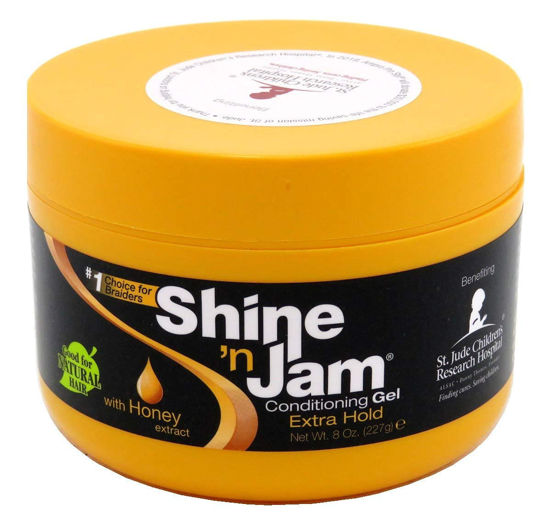 Picture of Shine N Jam Conditioning Gel Extra Hold 8 Ounce (Pack of 3)