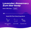 Picture of Indigo Wild Zum Bar Goat's Milk Soap - Lavender-Rosemary - 3 oz (3 Pack)