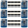 Picture of 6 Pieces Development Board D1 Mini Type-C USB NodeMcu Mini Wireless D1 Module for ESP8266 ESP-12F 4M Bytes WLAN WiFi Internet Development Board Compatible with Arduino