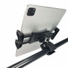 Picture of Atoptek Treadmill Tablet Ipad Holder Stand Mount Clamp for Exercise Bicycle Stationary Bike Treadmill Peloton Elliptical for iPad Pro 12.9 11 10.5 Air Mini Galaxy Tab, 3.5 to 13.5in Phone Tablets