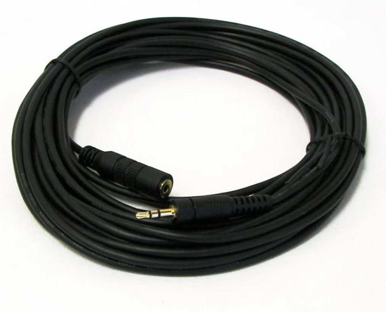 Picture of NSI 25' Remote Shutter Release Extension Cable compatible for Canon E3 Remotes