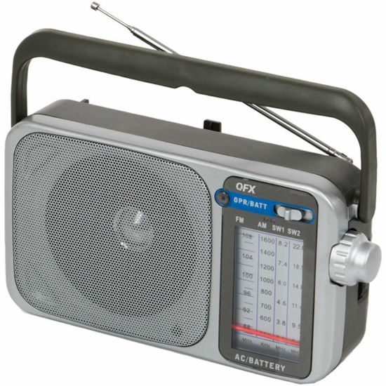 Picture of QFX R-24 Portable AM/FM/SW1-SW2 Radio