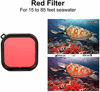 Picture of Dive Lens Filter for for Insta360 One R 1-Inch and 4K Edition Action Camera Waterproof Case Accessories, 3 Pack Red, Light Red and Magenta Filter