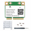 Picture of Mini PCI-E WiFi Card Dual Band BT4.2 Wireless-AC 7265 Half PCIe gigabit Network Card 2.4GHz 300Mbps 5GHz 867Mbps Half Mini WLAN Adapter Support Windows 7 8 10