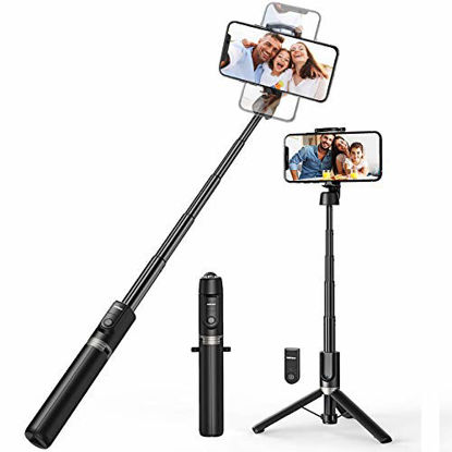 Picture of Selfie Stick, Mpow Selfie Stick Tripod with Bluetooth Remote, 360° Rotation Extendable Phone Tripod Stand Selfie Stick Compatible with iPhone11, X, iPhone 8, 8 Plus, 7, 7 Plus, Galaxy S9 S8 and More