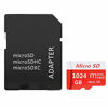 Picture of Micro SD Card Reader with a 1TB Micro SD Card and a Free Adapter USB 2.0 TF Card Reader (Black)