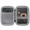 Picture of co2CREA Hard Travel Case Replacement for Fujifilm Instax Mini Liplay Hybrid Instant Camera (Black Case)