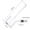 Picture of Lightning to RJ45 Ethernet LAN Network Adapter with Charge Port for Select iPhone,iPad Models 100Mbps Charging Plug and Play