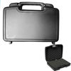 Picture of AOOCY Small Hard Carrying Case with Pluck Foam Interior for iPhone, GoPro, Camera, and More- 10.5 x 8.5 x 3 Inches, Black (10.5 x 8.5 x 3 Inches)