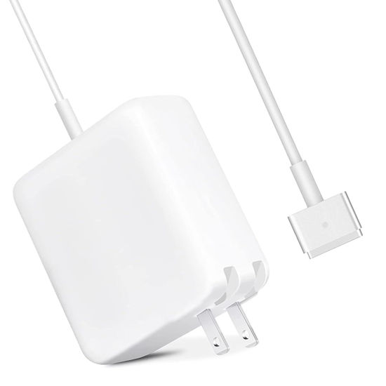 Picture of Mac Book Pro Charger,Replacement for AC 85W 2T-Tip Connector Power Adapter,Compatible with Mac Pro 15 inch and 13 inch（2012-2015）