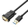 Picture of Herfair USB to VGA Adapter Cable, 1080P@60Hz USB 3.0 to 15Pin VGA D-sub Converter Male to Male USB to SVGA Adapter for Monitor, PC, Laptop, Projector Support Windows/MacOS System (6.56Ft)