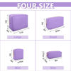 Picture of UIXIZQ Waterproof Large Makeup Bag Pouch,Nylon Women Travel Toiletry Storage Bag Preppy Cosmetic Bag for Girls,Big Makeup Organizer Bag Cute Zipper Pouch Bag for Sport School Work Gift(Large-Purple)