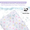 Picture of Waterproof Large Makeup Bag Pouch,Nylon Women Travel Toiletry Storage Bag Big Makeup Organizer Bag for Girls,Preppy Cosmetic Bag Cute Zipper Skincare Bag for Sport School Work Gift(Large-White Heart)