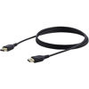 Picture of StarTech.com 2m VESA Certified DisplayPort 1.4 Cable - 8K 60Hz HBR3 HDR - 6ft Super UHD DisplayPort to DisplayPort Monitor Cord - Ultra HD 4K 120Hz DP 1.4 Slim Video Cable M/M DP Connector (DP14MM2M)