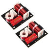 Picture of 2pcs 400W Speaker Frequency Divider 2 Way Treble/Bass 2 Unit Hi-Fi Audio Speaker Crossover Filter Frequency Distributor DIY Module