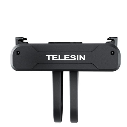 Picture of TELESIN Magnetic Adapter Mount for DJI Action 4/3 Quick Release Adapter with Connection Adapter - DJI Accessories, Attachable Tripod, Vlogging