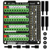 Picture of HCDC RPi GPIO Status LED & Terminal Block Breakout Board HAT for Raspberry Pi A+ 3A+ B+ 2B 3B 3B+ 4B