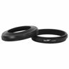 Picture of Haoge LH-X51B 2in1 All Metal Ultra-Thin Lens Hood with Adapter Ring Set for Fuji Fujifilm FinePix X100V Camera Accessories Black