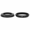 Picture of Haoge LH-X51B 2in1 All Metal Ultra-Thin Lens Hood with Adapter Ring Set for Fuji Fujifilm FinePix X100V Camera Accessories Black