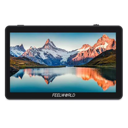 Picture of FEELWORLD F6 Plus V2 6 Inch 3D LUT Touch Screen DSLR Camera Field Monitor IPS Video Peaking Focus Assist FHD1920x1080 Support 4K HDMI Input Output +Tilt Arm