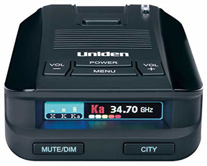 Picture of Uniden DFR8 Super Long Range Laser and Radar Detection, Advanced K/KA Band Filter, Voice Notifications, Ultra-bright Multi-Colored OLED Display