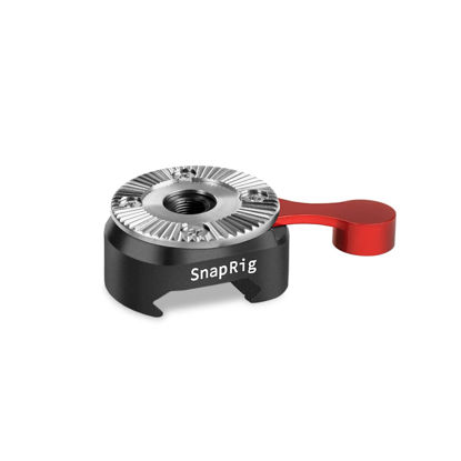 Picture of PROAIM SnapRig Rosette Adapter Compatible with ARRI-Style Gears, for NATO Mount. for Camera Cage Rigs, Rosette Handle Grip & DIY Accessories. Quick-Release Rosette Mount Offers 360° Rotation (RT233)