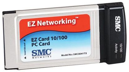 Picture of SMC Networks SMC8041TX EZ Card Fast Ethernet PC Adapter (10/100)