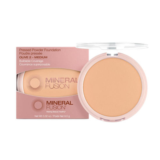 Picture of Mineral Fusion Olive 2 Makeup Pressed Powder Foundation By 0.32 Oz (mf1004)