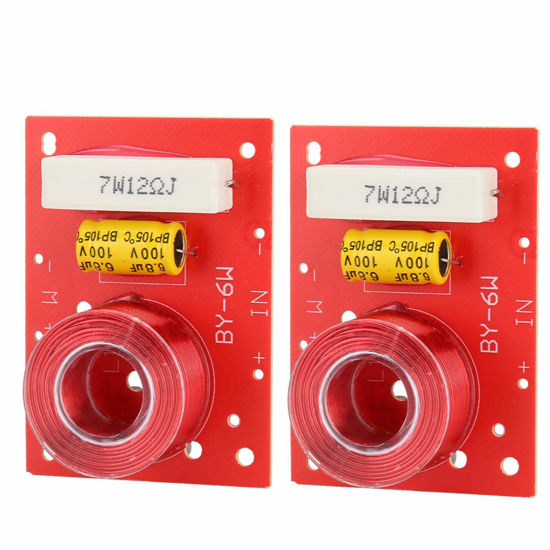 Picture of Bass Frequency Divider 2pcs Pure Bass Frequency Divider Audio Crossover Board for Speaker