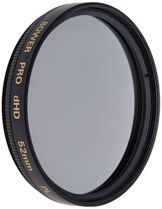 Picture of Bower FP52 52 mm Pro Digital High Definition Linear Polarizer Filter (Black)