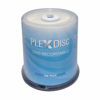 Picture of PlexDisc DVD+R 4.7GB 16X White Inkjet Printable Hub Printable - 100pk Cake Box (FFB) 63C-215-BX, 100 pieces