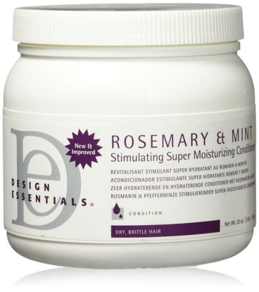 Picture of Design Essentials Rosemary & Mint Stimulating Super Moisturizing Conditioner, 32 Ounce Container,900 ml