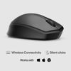 Picture of HP Wireless Silent 280M Mouse - Ergonomic Right-Handed Design, 18 Month Battery Life, and 2.4GHz Reliable Connection - Works for Computers and Laptops - Far Quieter Clicks than Most Mice,Black