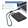 Picture of Gugxiom 3.5" USB Floppy Disk Reader, Portable External Floppy Disk Drive, USB Floppy Drive, for PC Windows 10/7 Vista/8 / XP/ME / 2000 / SE / 98, for Laptop and Desktop Computer