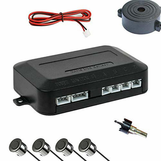 Getuscart Machswon Car Parking Sensor Car Reverse Parking Radar System 4 Reversing Sensors 7530