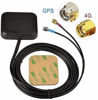 Picture of Superbat Vehicle GPS + 4G LTE Magnetic Mount Combination Antenna with SMA Connector for GPS BEIDOU Navigation Head Unit Car Telematics 4G LTE Mobile Router System