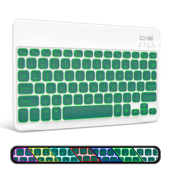 GetUSCart- XIWMIX Ultra-Slim Wireless Bluetooth Keyboard-7 Colors