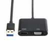 Picture of CY USB 3.0 2.0 to HDMI VGA HDTV Adapter Cable External Graphics Card for Windows Laptop