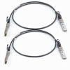 Picture of 2-Pack 3m/9.84ft 10G Direct Attach Copper Cable, SFP+ Passive Twinax DAC Cable for Cisco SFP-H10GB-CU3M, Ubiquiti, Arista, D-Link, Huawei, Intel, Meraki, Mikrotik, Netgear, TP-Link etc.