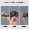 Picture of SmallRig L-Bracket for Sony ZV-1 II/ZV-1F, w/Several 1/4"-20 Threaded Holes, Aluminum Alloy and Silicone Gel Grip, Supporting Horizontal and Vertical Shooting - 4146