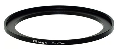 Picture of ICE Magco 55mm-77mm Magnetic Step Up Ring Filter Adapter 55 77