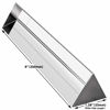 Picture of Amlong Crystal 8 inch Optical Glass Triangular Prism for Teaching Light Spectrum Physics and Photo Photography Prism, 200mm