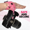 Picture of Camera Wrist Strap, Rapid Fire Secure Pink Camera Hand Strap, Compatible with Sony Mirrorless and DSLR Cameras, Wrist Grip Camera Straps, Camera Wrist Straps for Photographers Canon Camera Hand Strap