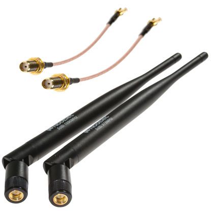 Picture of NooElec ADS-B Discovery 5dBi (High Gain) Antenna Bundle - 1090MHz & 978MHz Antenna Bundle for SMA and MCX-Connected Software Defined Radios (SDRs)
