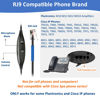 Picture of Callez RJ9 Phone Headset for Cisco Office Phones, Corded Telephone Headset with Microphone Noise Cancelling for Cisco IP Phones 6941 7811 7841 7941 7942 7945 7962 7965 7975 8841 8845 8851 8861 8945