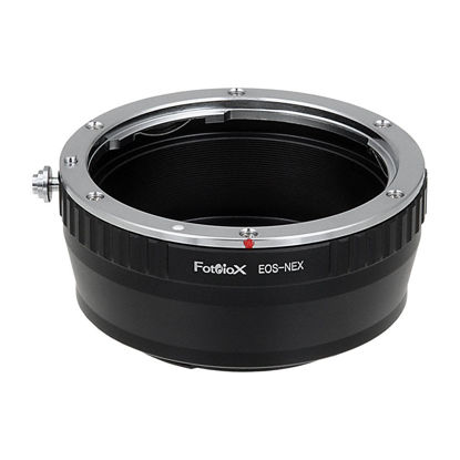 Picture of Fotodiox Lens Mount Adapter Compatible with Canon EOS EF and EF-S Lenses on Sony E-Mount Cameras, (EOS-SnyE)