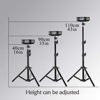 Picture of Coret Projector Tripod Stand, Portable Tripod Mount Floor Stand, Folding Floor Tripod Stand, Outdoor Stand for Projector,Camera, Webcam 18" to 40" (Withstand 3pounds 1.5kgs)