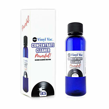 Picture of Vinyl Vac Concentrate Cleaner (2oz) w/ NO ALCOHOL - SAFE FOR YOUR RECORDS!! Makes a FULL Gallon (128 oz) of Record Cleaning Solution (Part of The Vinyl Vac Record Cleaning Kit) (2oz)