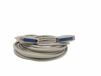 Picture of Your Cable Store 25 Foot DB25 25 Pin Serial Port Cable Male/Male RS232